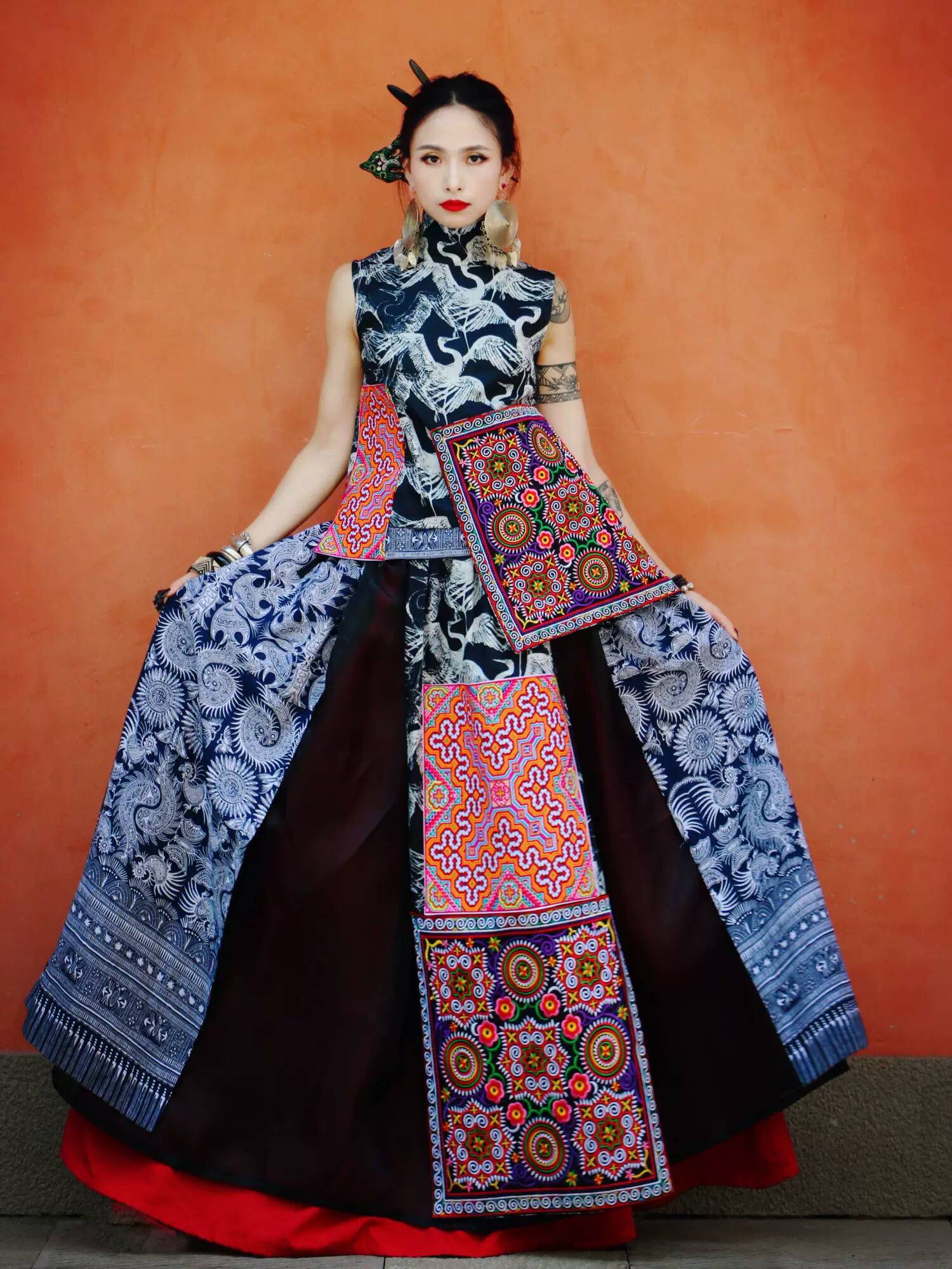 Ethnic Clothing & Online Fashion Store Khaadi Pk - Traditional Miaojiang Girls Clothing Miao Embroidered