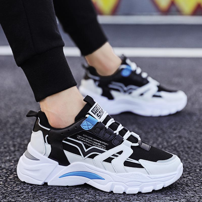 Ethnic Fashion Online - Big Size Chunky Height Man Sneakers