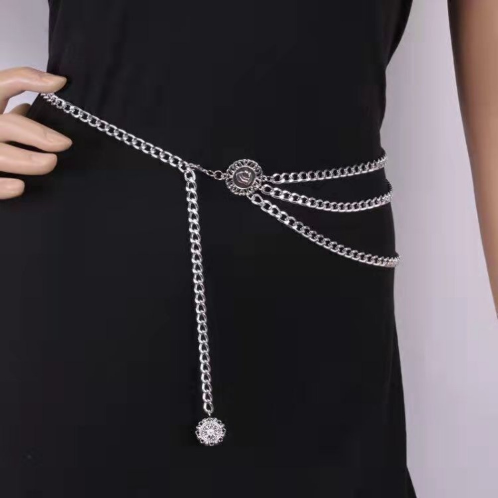 Ethnic Fashion Designer - 1 PcsRetro Ethnic Style Body Chain,