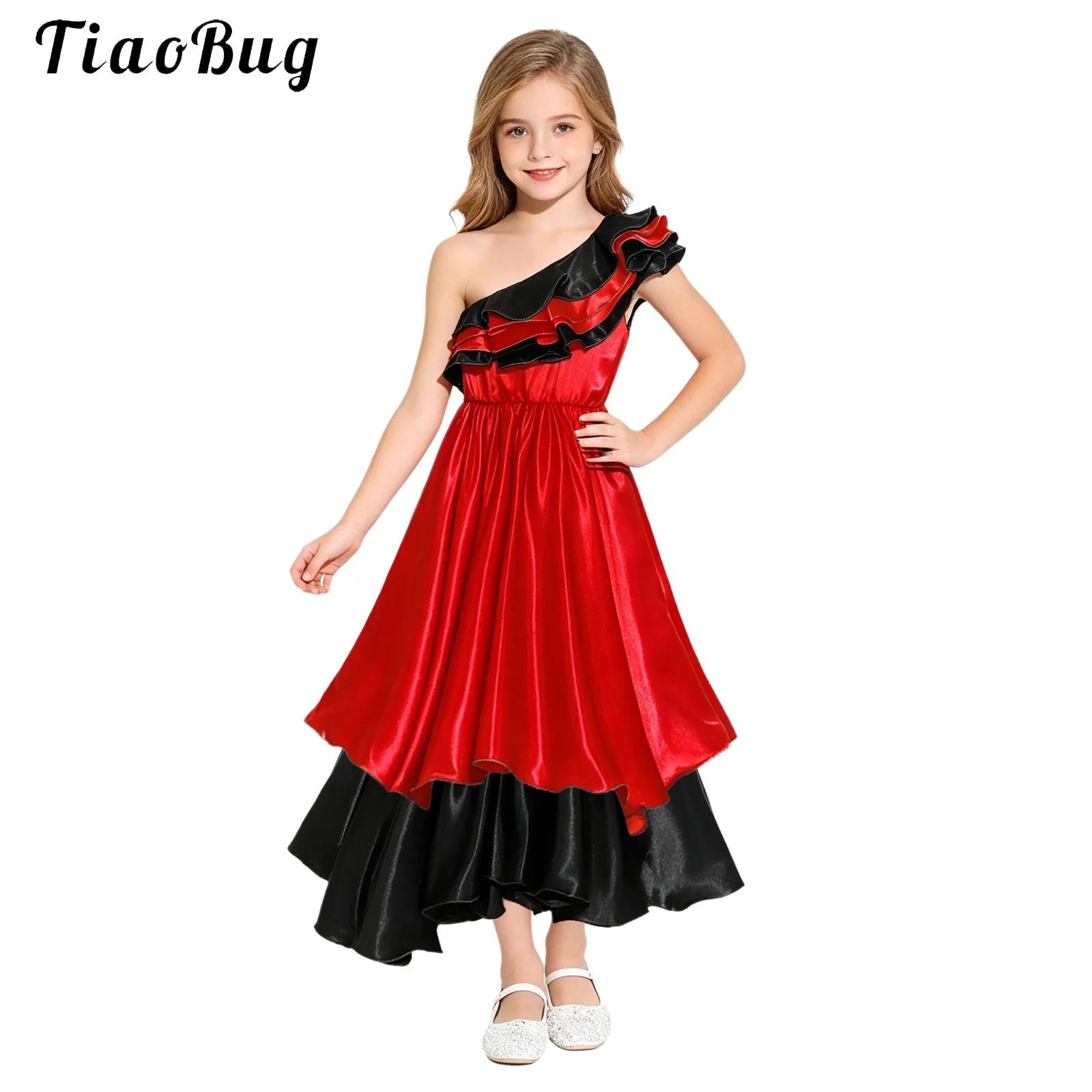 Ethnic Fashion Dress - Ethnic Brazilian Dancer Girls Spanish Flamenco