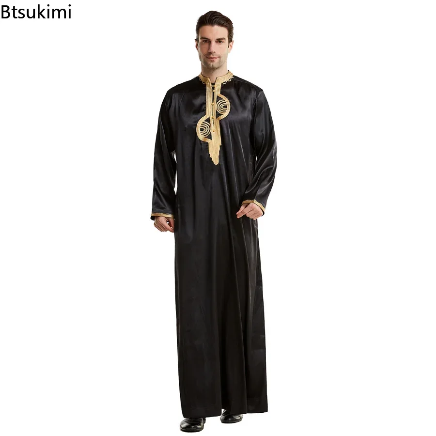 Middle East Muslim Men Clothes - Kurta Men Cotton 评论和价格