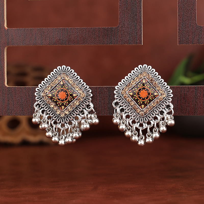 Vintage Ethnic Silver Color Sq - Ethnic Indian Fashion 评论和价格