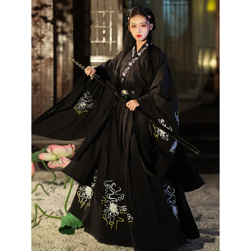 Modern Hanfu Woman Chinese Tra - Hanbok Modern Set 评论和价格