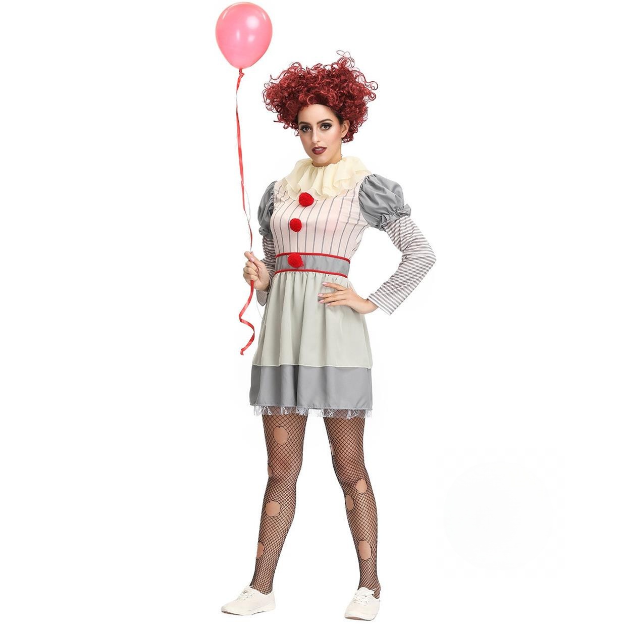 Large Halloween Trick Clown So - Ethnic Wear Fashion Designer 评论和价格