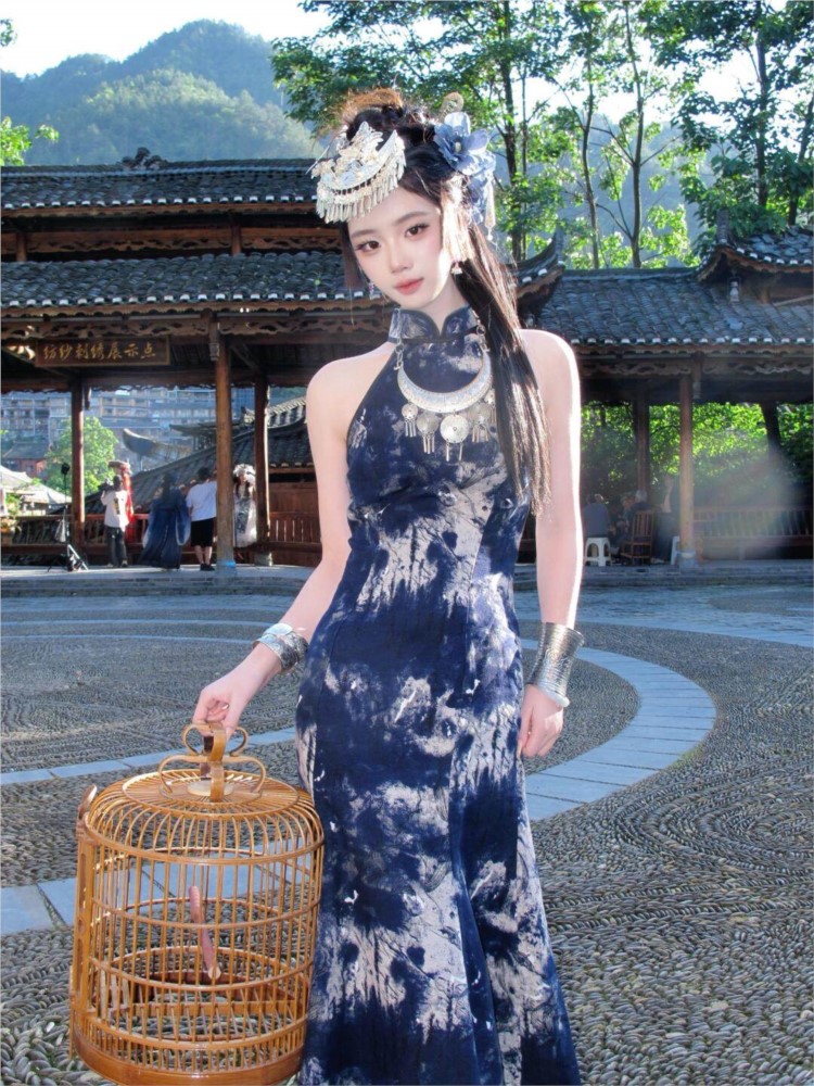 New batik dress cool women's w - Ethnic Dress Fashion Show 评论和价格