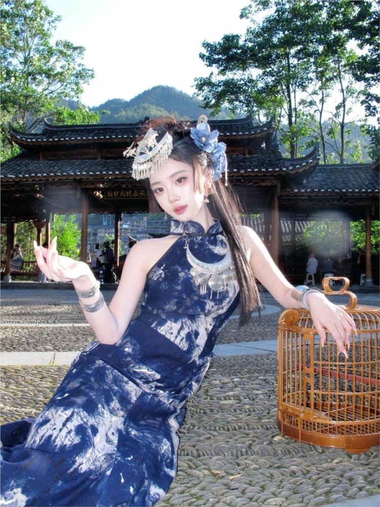 New batik dress cool women's w - Ethnic Dress Fashion Show 评论和价格