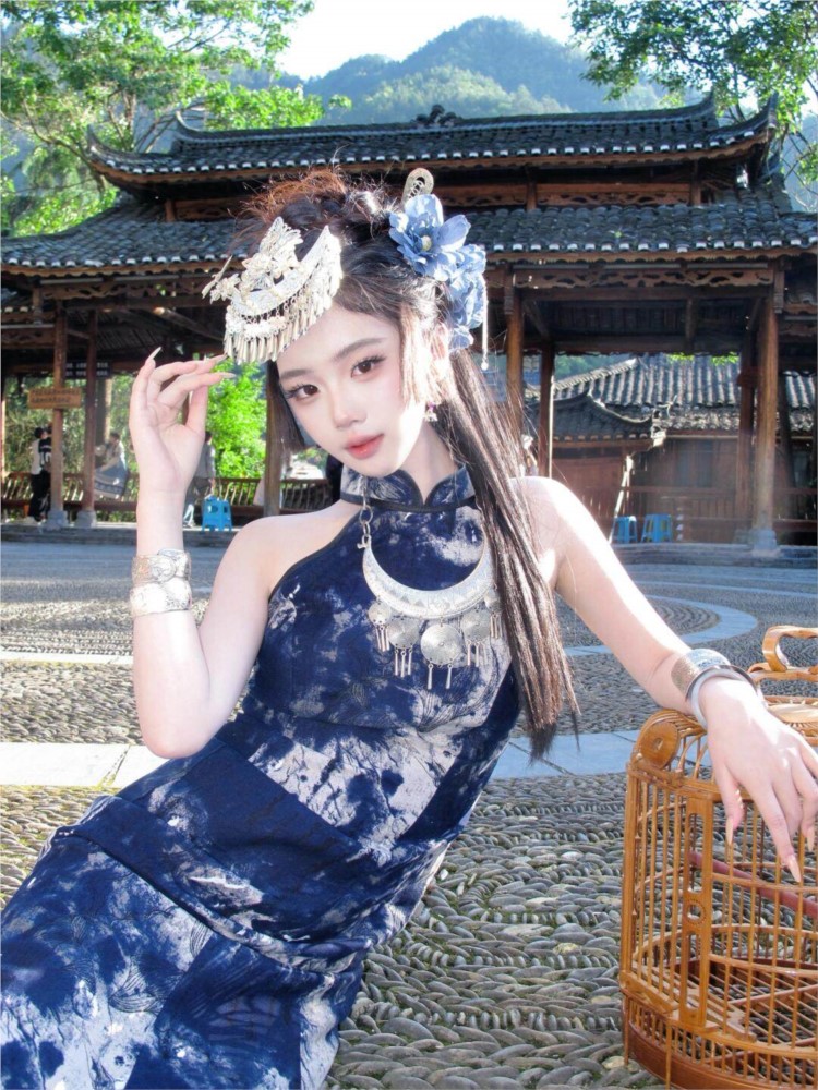 New batik dress cool women's w - Ethnic Dress Fashion Show 评论和价格