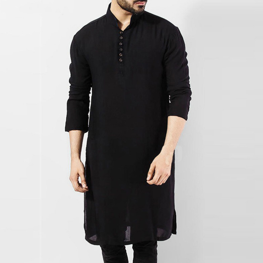 Mens Indian Traditional Kurta  - Kurta Men Cotton 评论和价格