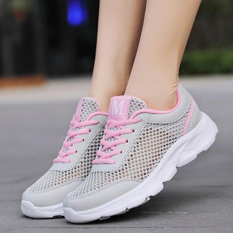 Summer Breathable Sneakers Wom - Ethnic Fashion Online 评论和价格