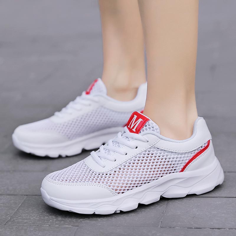 Summer Breathable Sneakers Wom - Ethnic Fashion Online 评论和价格