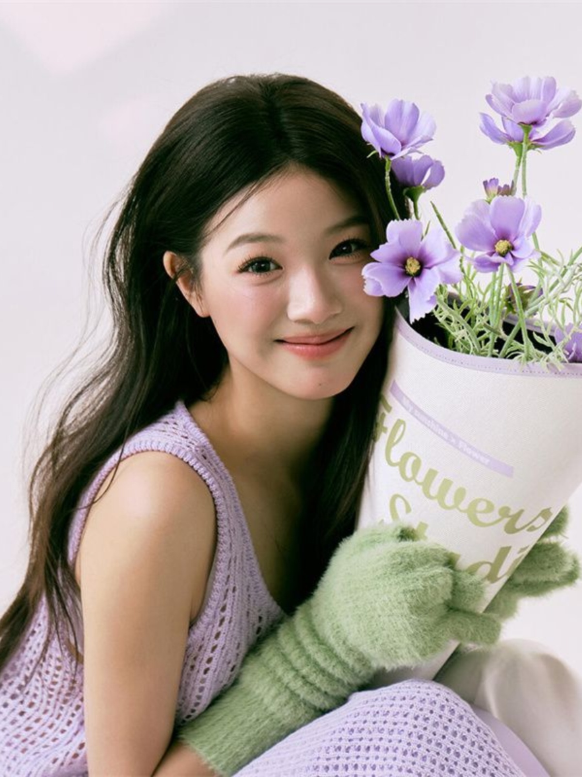 Romantic Spring  Flower Print  - Ethnic Fashion Studio 评论和价格