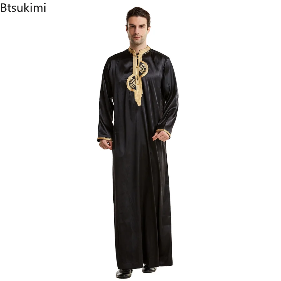Muslim Men Clothing Kaftan Rob - Kurta Men Cotton 评论和价格