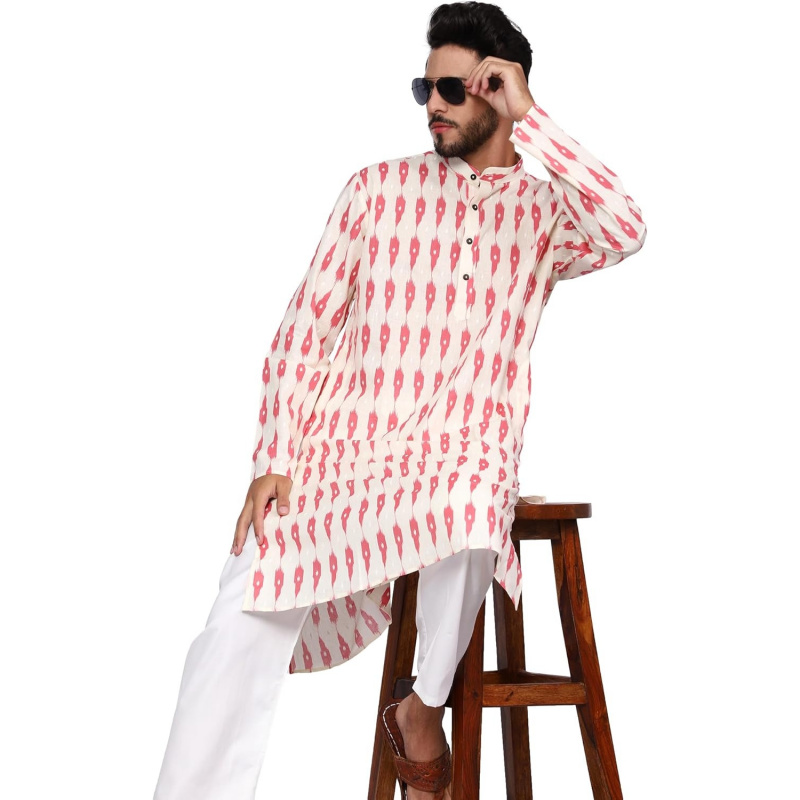 Mens Pure Cotton Kurta Pajama  - Kurta Men Cotton 评论和价格