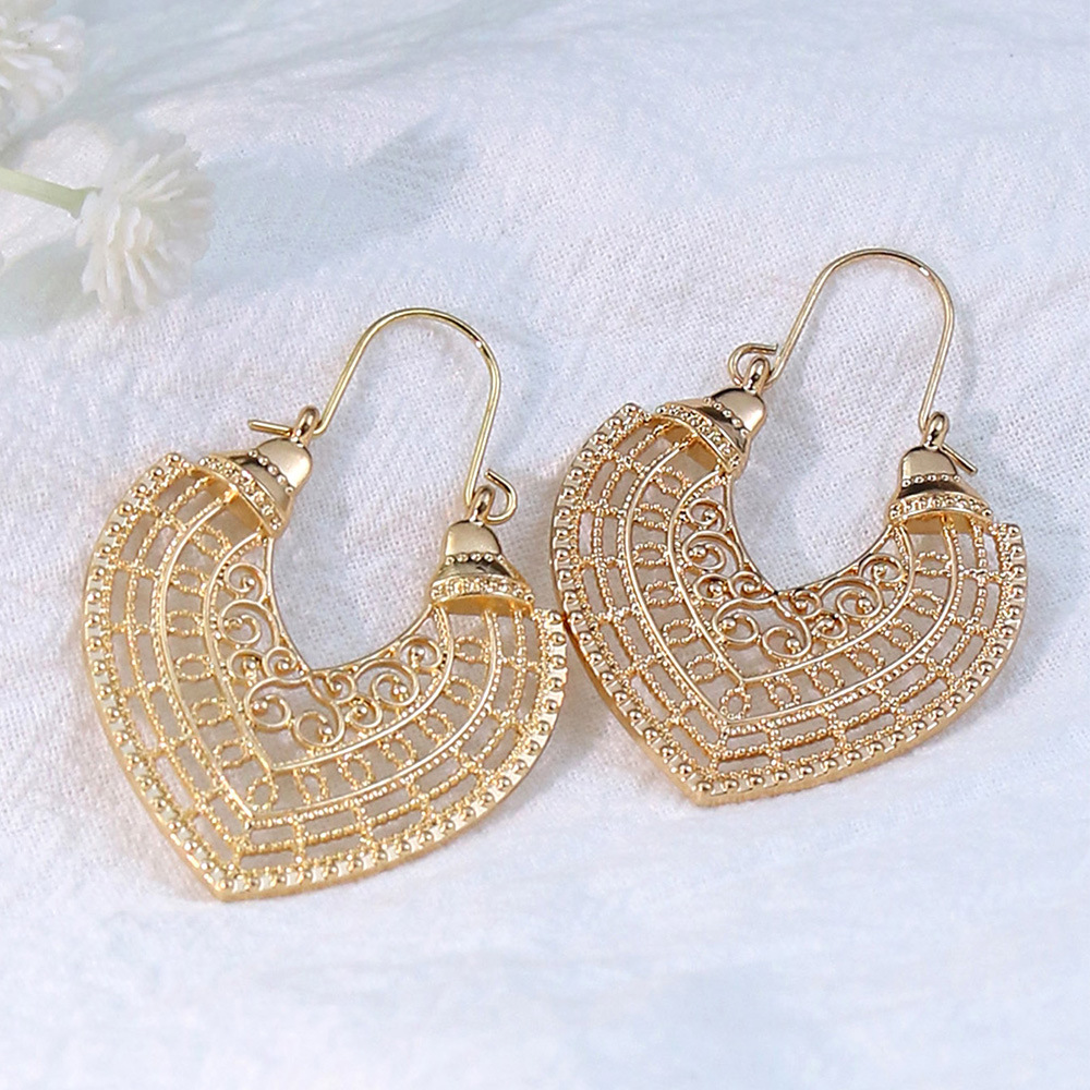 Vintage Ethnic Peach Heart Flo - Ethnic Indian Fashion 评论和价格
