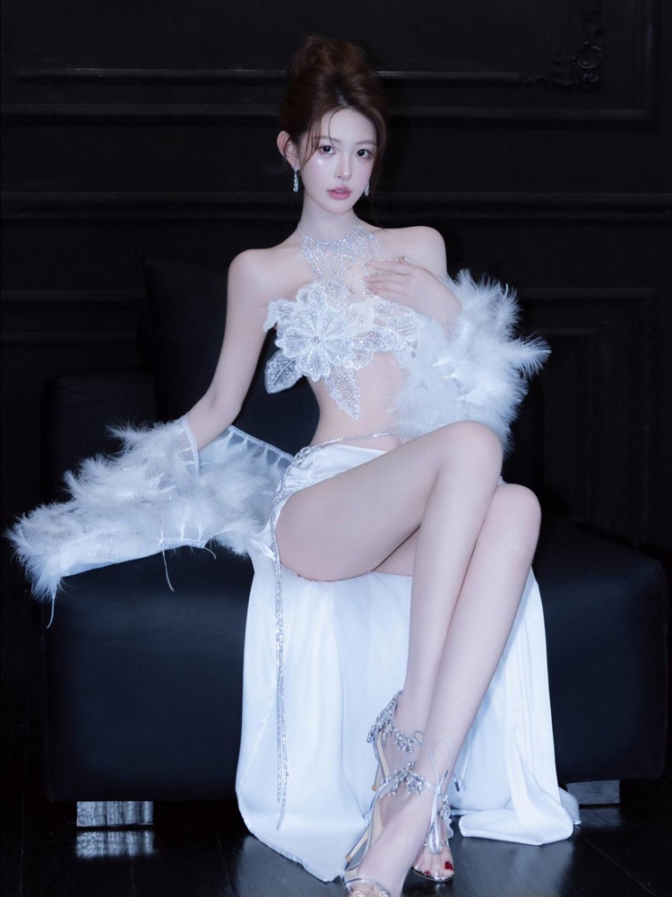 Fashionable See-through Clothi - Ethnic Fashion Studio 评论和价格