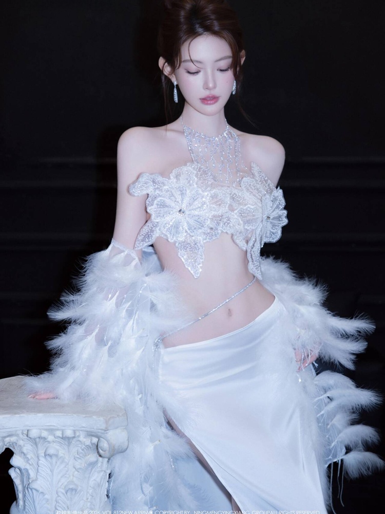 Fashionable See-through Clothi - Ethnic Fashion Studio 评论和价格