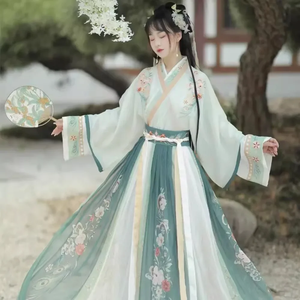 Hanfu Chinese Traditional Dres - Ethnic Dress Fashion Show 评论和价格
