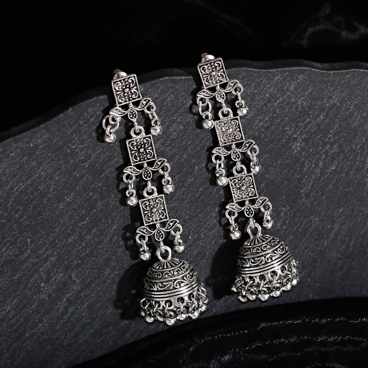 Retro Ethnic Silver Color Turk - Ethnic Indian Fashion 评论和价格