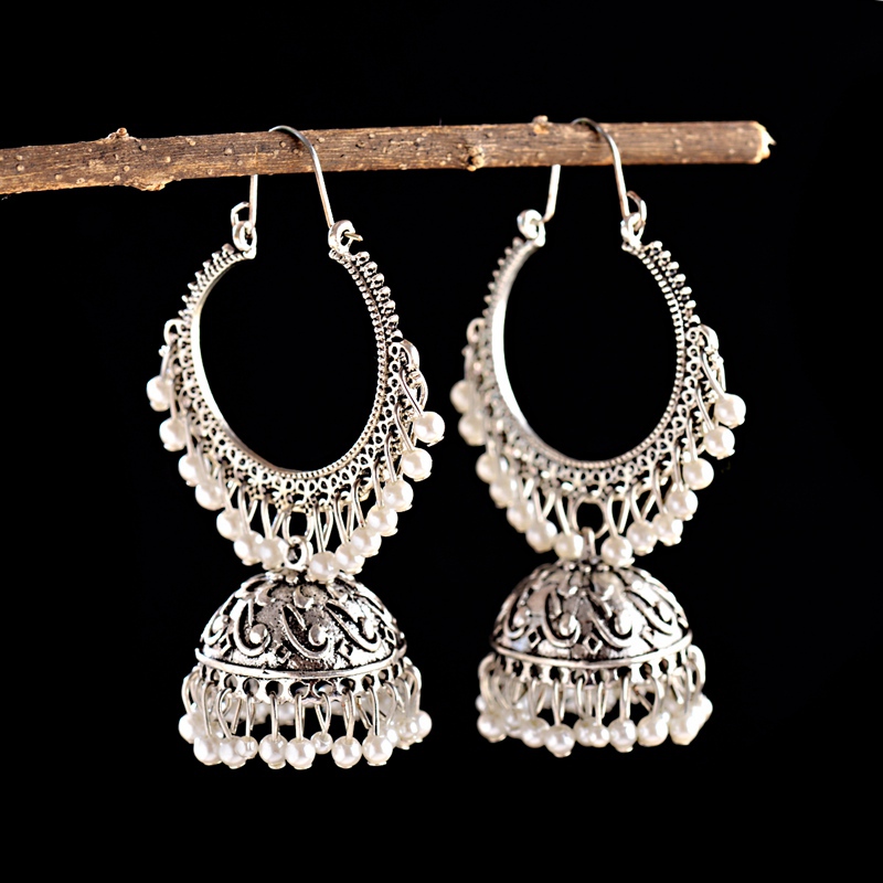 New Indian Jhumka Jewelry for  - Ethnic Fashion India 评论和价格