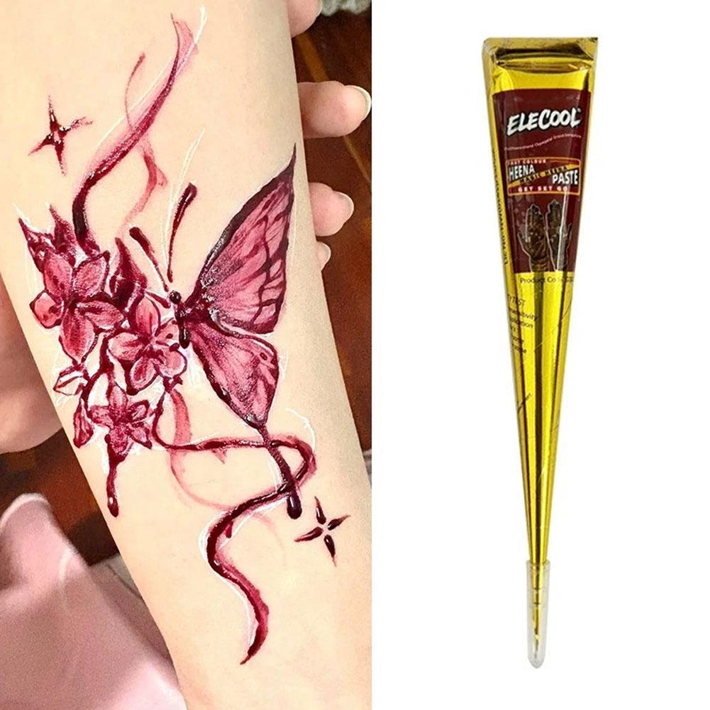 Natural Temporary Flash Tattoo - Ethnic Fashion India 评论和价格