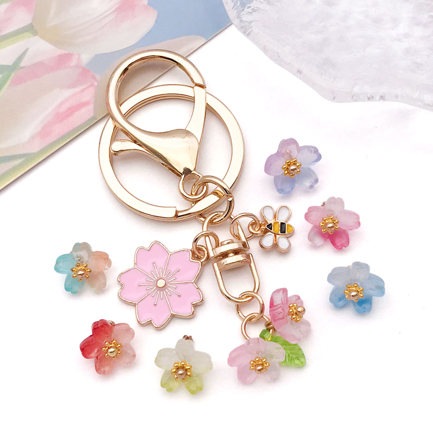 10/20pcs Vibrant Glass Cherry  - Ethnic Modern Fashion 评论和价格