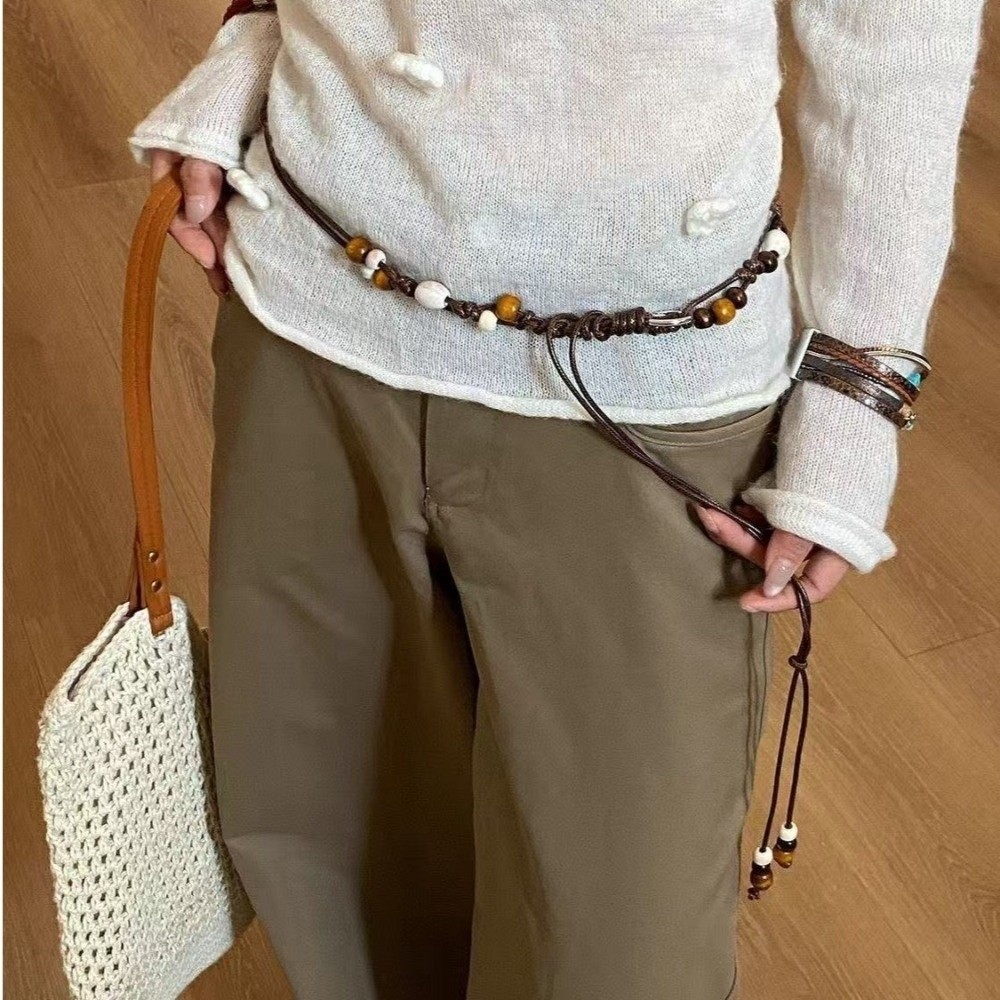 Ethnic Hand-Woven Waist Chain  - Ethnic Dress Fashion Show 评论和价格