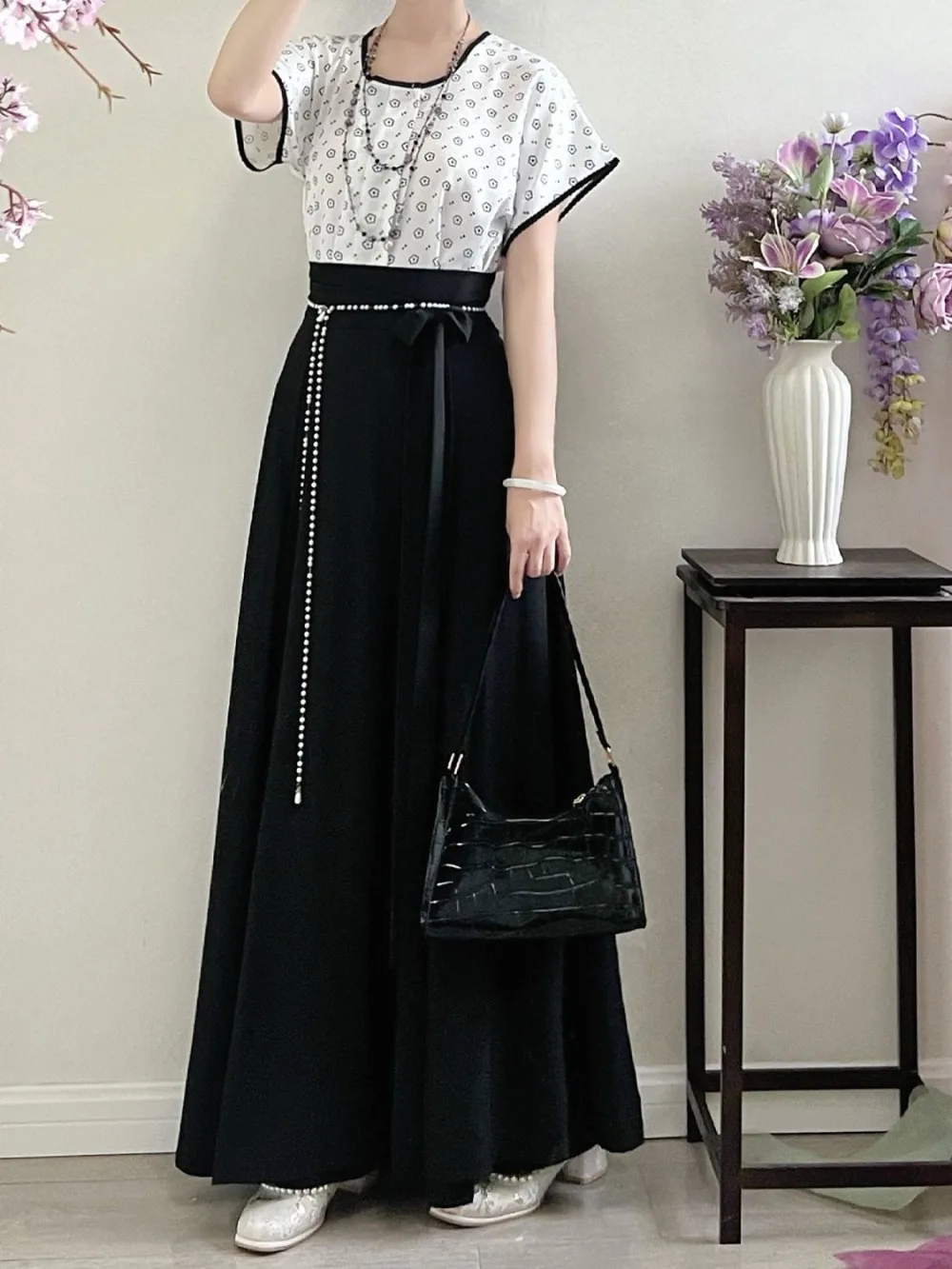 Tang Dynasty Hanfu Set - Women - Hanbok Modern Set 评论和价格